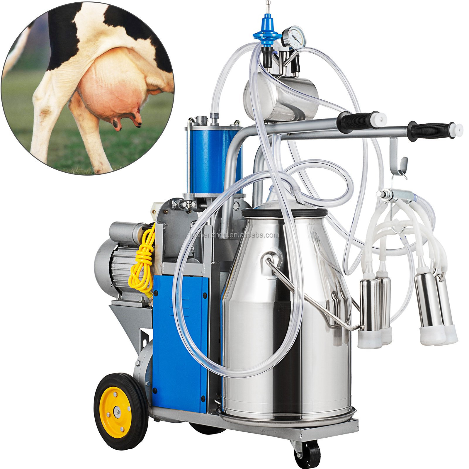 Farming System & Sustainable Agriculture - 電動搾乳機、1時間あたり5～8頭、自動酪農機器、高効率ミルクコレクター、農場用搾乳システム