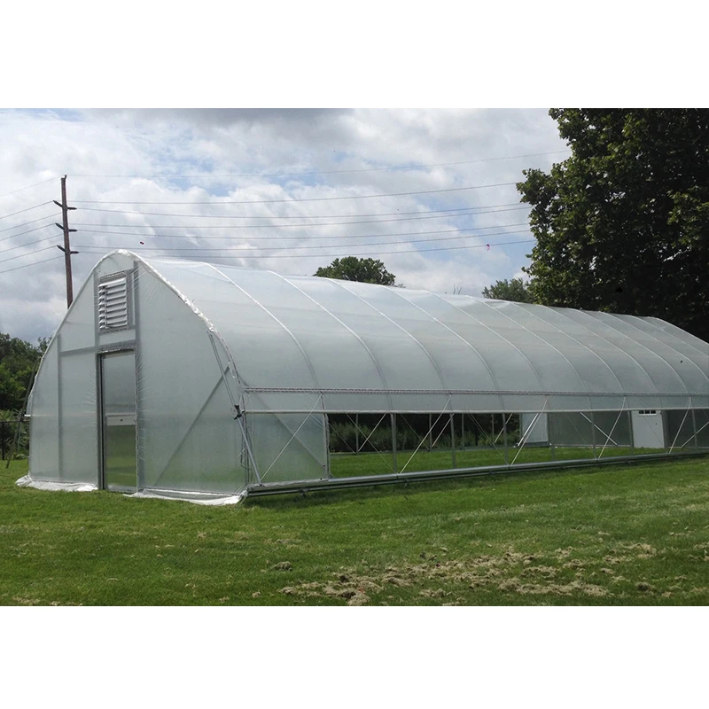 Organic Farming Of Agriculture - # 低コスト農場シングルスパン温室設備栽培テント完全UVポリエチレン温室農業野菜温室