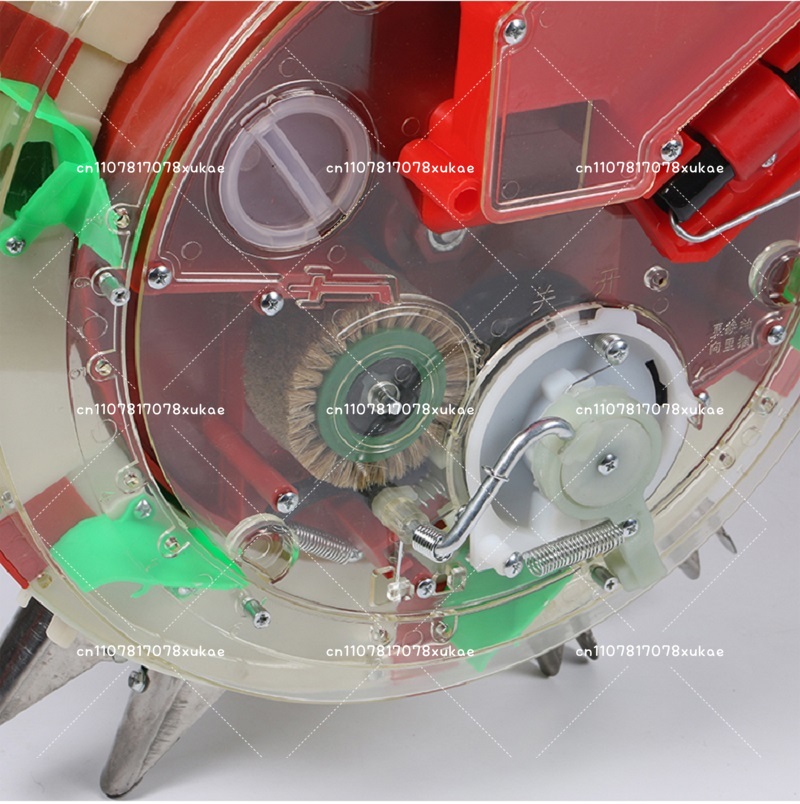 Manual Seeder Hand - ドラム式播種機 手押し式トウモロコシ・豆類播種機 稲播種機 肥料散布機付き 手動播種機 ピーナッツ播種機