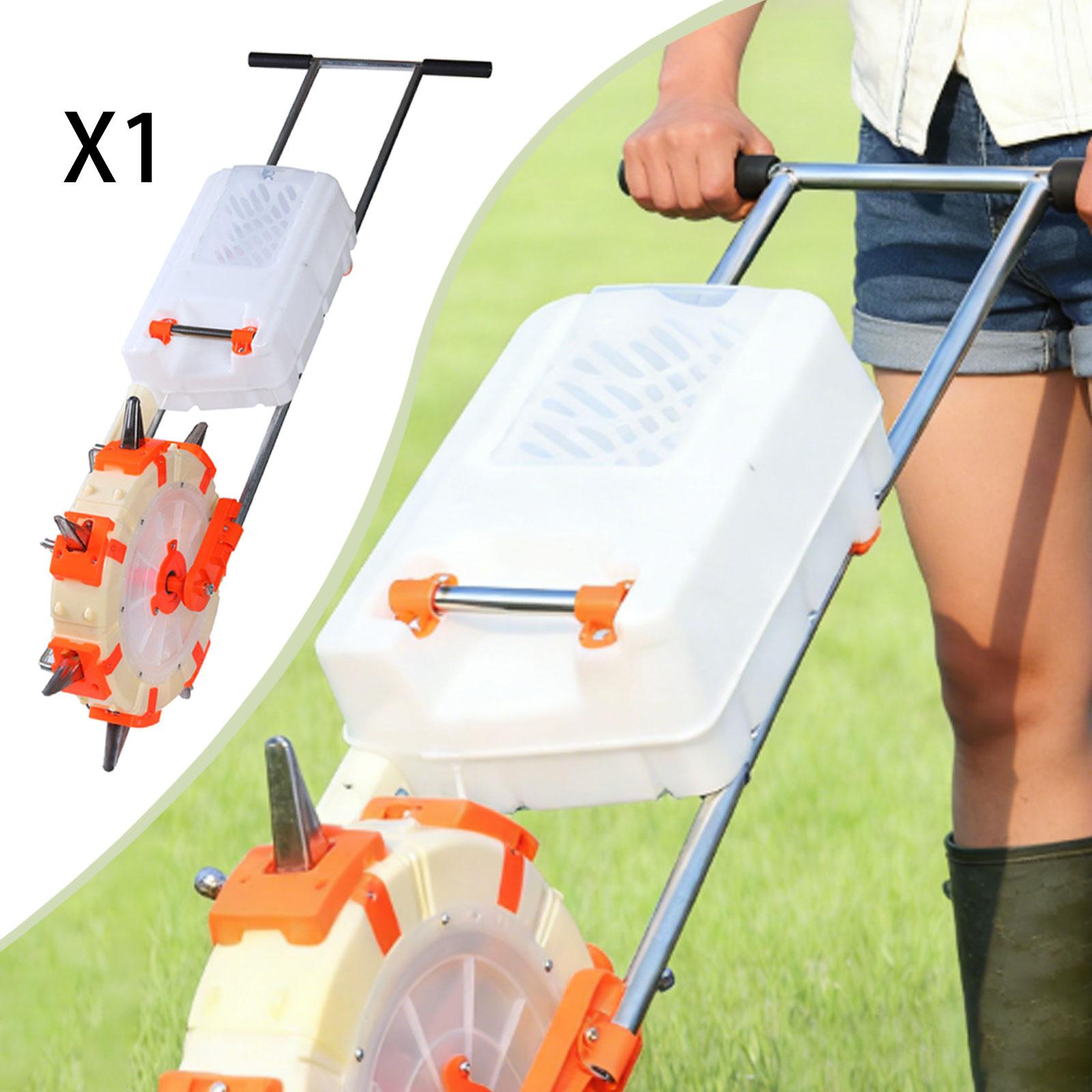 Manual Seeder Hand - 手押し式播種機、肥料散布機、手動式園芸播種機、トウモロコシ、大豆、ピーナッツ用種まき機