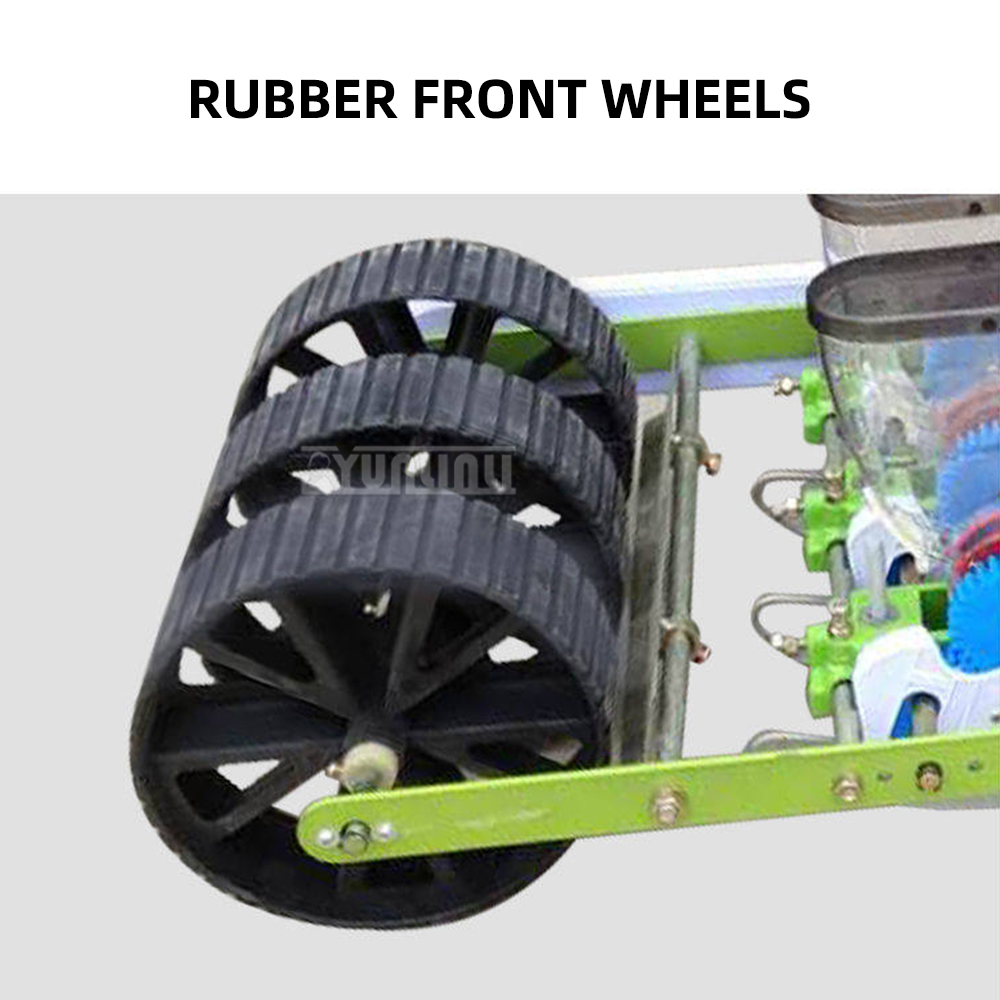 Manual Seeder Hand - 単列小型穀物種子用手動多機能播種機、手押し式野菜播種機