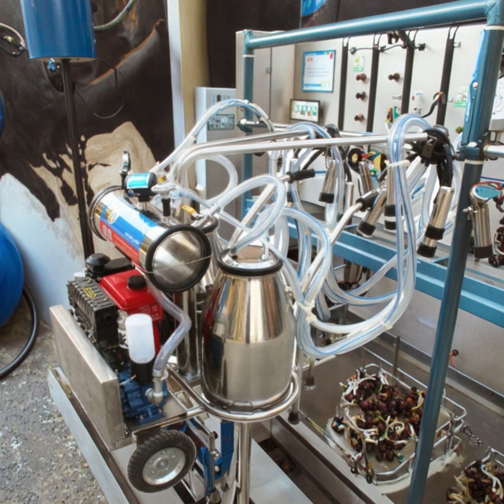電動搾乳機、1時間あたり5～8頭、自動酪農機器、高効率ミルク - Farming System & Sustainable Agriculture のレビューと価格