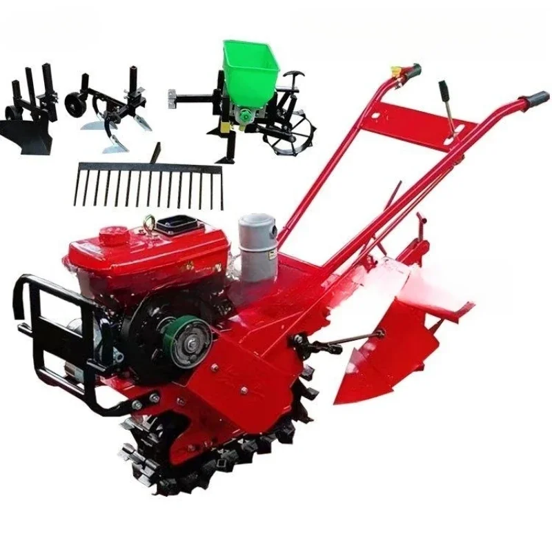 農業用ディーゼル耕運機、モトカルチベーター、ミニ耕運機、多機 - Organic Farming Of Agriculture のレビューと価格