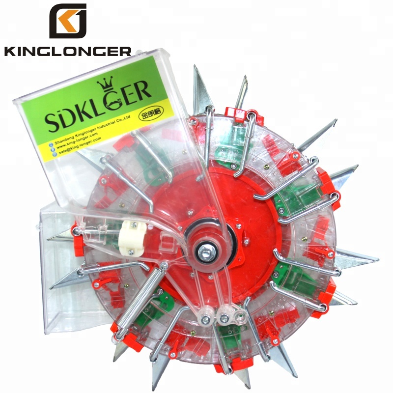 キングロング手押し式手動播種機肥料散布機 - Manual Seeder Hand のレビューと価格