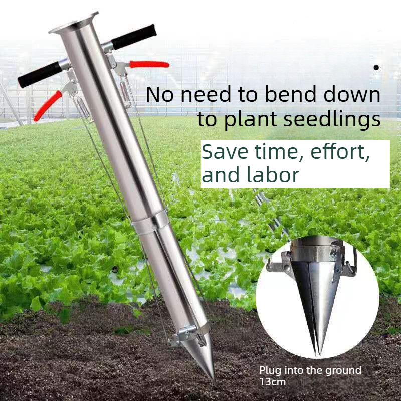 手動ステンレス製苗植え機、野菜植え機、農業用トウモロコシ・ピ - Manual Seeder Hand のレビューと価格