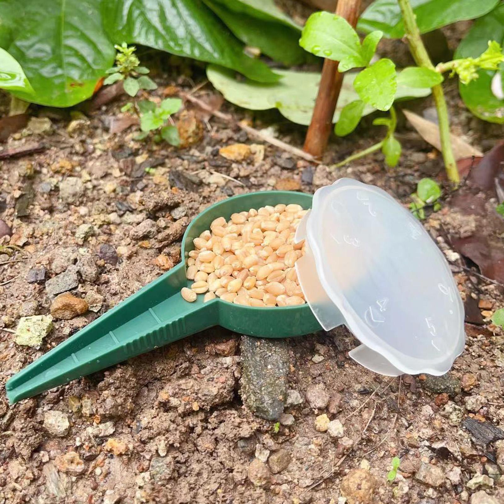 手動種子散布機 5段階調整可能なハンドプランター 庭の花野菜 - Manual Seeder Hand のレビューと価格