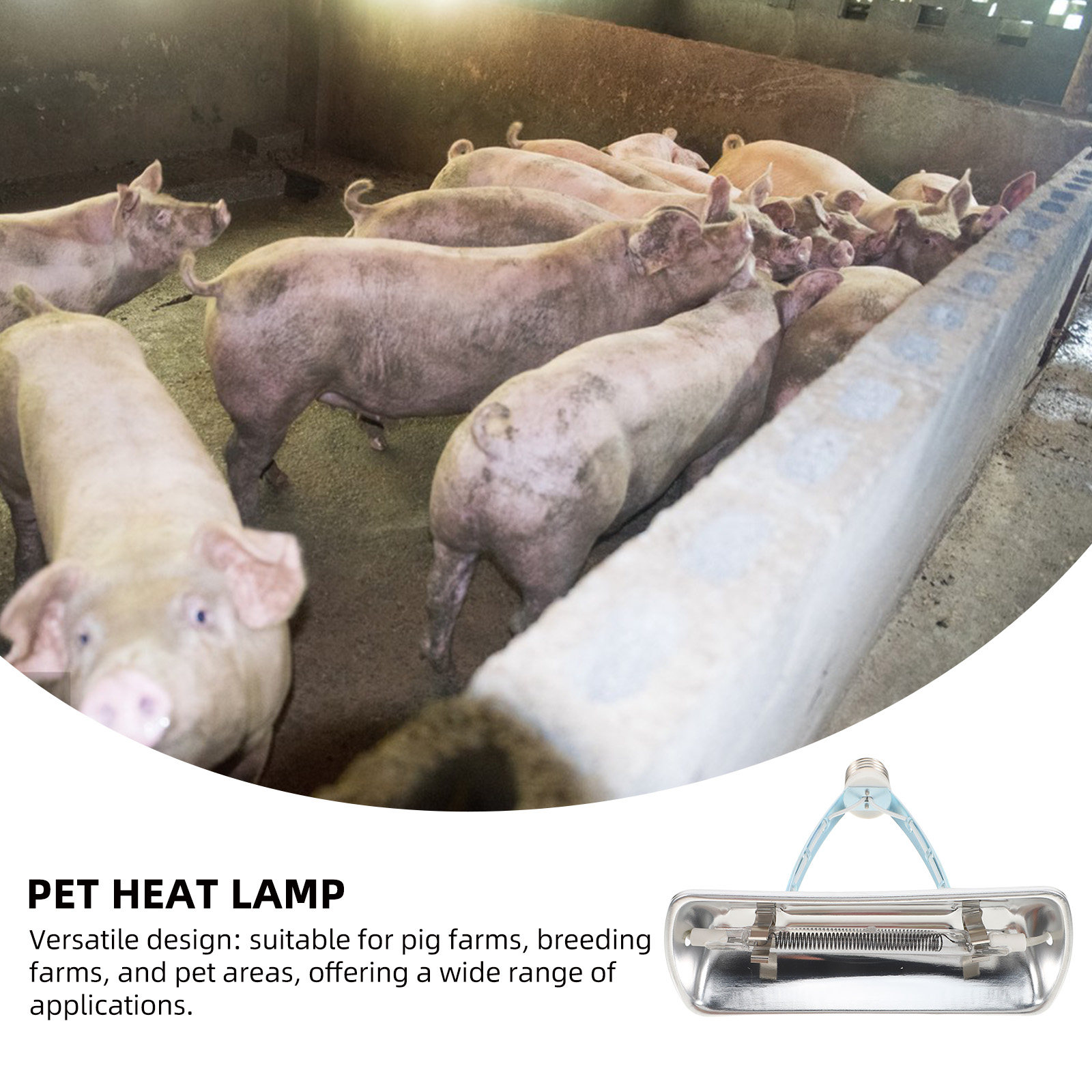 養豚場用ヒートランプ電球 E27 250W 鶏舎育雛器 爬虫 - Farming & Agriculture Word Stacks のレビューと価格